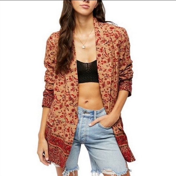 ***1 SMALL LEFT**Free People Blazer - S - Picture 2 of 16
